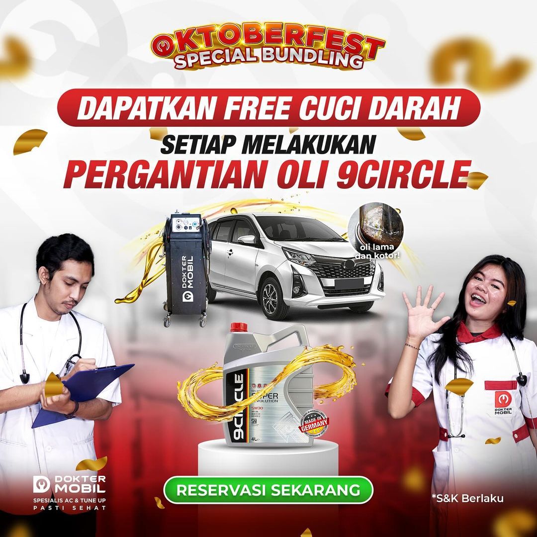 promo terbaru dokter mobil haji naman